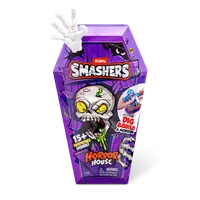 Set figurine si accesorii, Smashers, Horror House Medium, Alb, S1