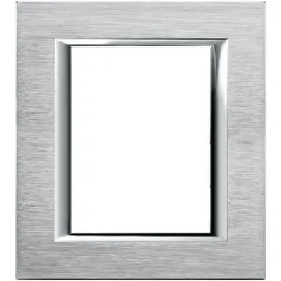 Rama dreptunghiulara Axolute aluminiu anodizat 3+3 module - Cromat