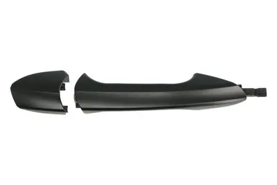 Maner usa fata/spate dreapta potrivit MERCEDES A-KLASA W176, B-KLASA W246/W242, C-KLASA W204, E-KLASA W212 2007-2018 - (exterior, negru grunduit)