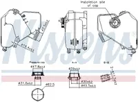 Vas expansiune racire potrivit FORD B-MAX, ECOSPORT, FIESTA, FIESTA VI, KA 06.08-