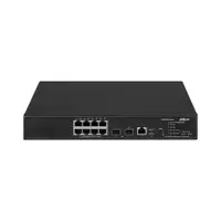 Switch cu 8 porturi Dahua AS5500-8MGT2XF-370, 128 Gbps, PoE, cu management