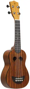 Ukulele soprano Stagg - US-Tiki Eh, cu husă, maro
