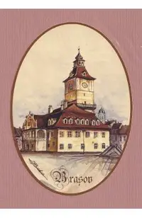 Reproducere pe carton caramiziu: Casa Sfatului Nr.3