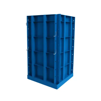 Sistem cofrare din otel H1500 – configurat cu panouri 600x2 + 400x4