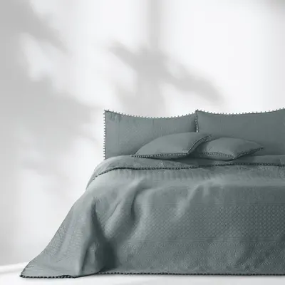 Cuvertură gri 220x240 cm Meadore – Restilo