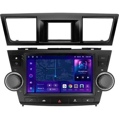 Navigatie Auto MOSS M2 Toyota Highlander 2 2007-2013 4+32GB 9" IPS Octa-core 1.6Ghz, Android 4G Bluetooth 5.1 DSP