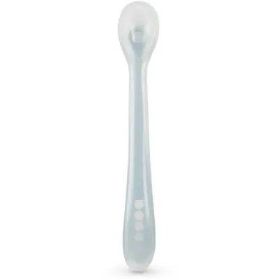 Baboo Silicone Spoon linguriță Blue Haze, 6m+ 1 buc