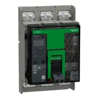 Intreruptor automat, ComPacT NS630bN, 50kA la 415VAC, 3P, fix, cu operare manuala, echipat cu unitate de declansare MicroLogic 2.0A, 630A