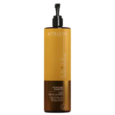 Sampon pentru Păr Uscat și Deteriorat cu Ulei de Argan Atricos Oasis, 1000 ml