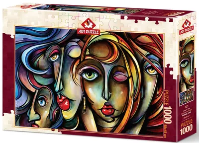 Puzzle Art Puzzle din 1000 de piese - Trasaturi feminine