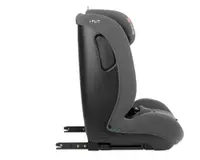 Scaun auto cu isofix KikkaBoo 76-150 cm i-Flit i-SIZE Light Grey,conectori isofix telescopici,tetiera reglabila in 12 pozitii,perna reductor,ghidaj multi centura,SPS-sistem de protectie laterala,top tether,spatar reglabil