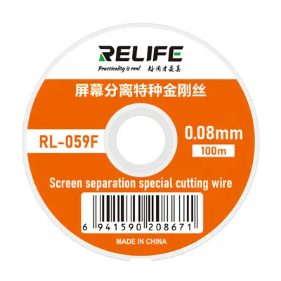 Fir Molibden Relife RL-059F, 0.08mm, 100m