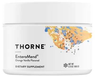 EnteroMend, vanilie și portocală, 168 g, Thorne