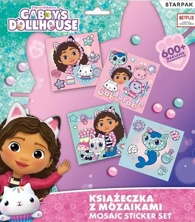 Set creativ cu stickere Starpak Gabby's Dollhouse