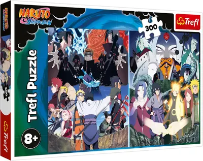 Puzzle Trefl din 300 piese - Ninja din lumea lui Naruto