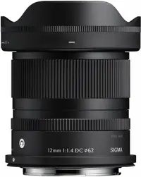 Obiectiv Sigma - 12 mm, f/1.4 DC Contemporary, Canon RF mount