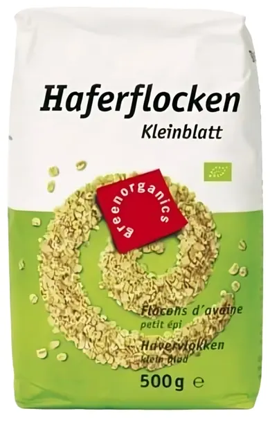 Fulgi de ovăz fini, 500 g, Green