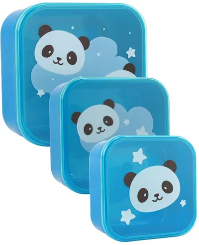 Set cutii pentru mâncare I-Total Panda - 3 buc