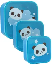 Set cutii pentru mâncare I-Total Panda - 3 buc