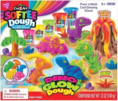 Set cu plastilină Cra-Z-Art - Dino