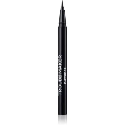 Trouble Maker Outsider eyeliner lichid cu trasare precisă culoare Black 0.5 ml