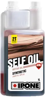 Ulei moto 2T Ipone Self Oil Sintetic Fraise - JASO FC - API TC, 1L