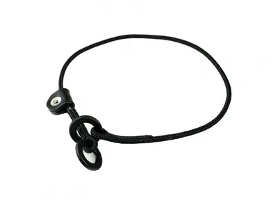 Zgarda dresaj, neagra, rezistenta, 60 cm