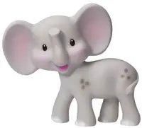 Jucărie de dentiție Infantino pentru bebeluși - Elefant, cauciuc natural