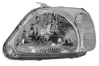 Far Stanga (H4, electric, fara motoras, culoare insert: cromat, culoare semnalizator: alb) potrivit HONDA CIVIC VI 09.94-04.98