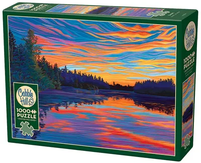 Puzzle Cobble Hill din 1000 piese - Apus de soare