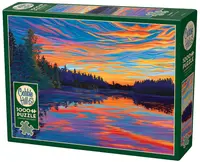 Puzzle Cobble Hill din 1000 piese - Apus de soare