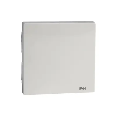 Clapeta Ip44,Alb Polar, Lucios, Sistem M
