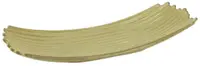 Platou ceramic Horecano - Akira, 40 x 14 см, verde