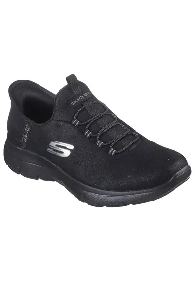Pantofi Sport Skechers Model Summits-unknown Trai Slip-ins Culoare Negru