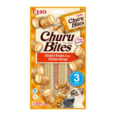 Churu Bites Recompense pentru Pisici cu Pui
