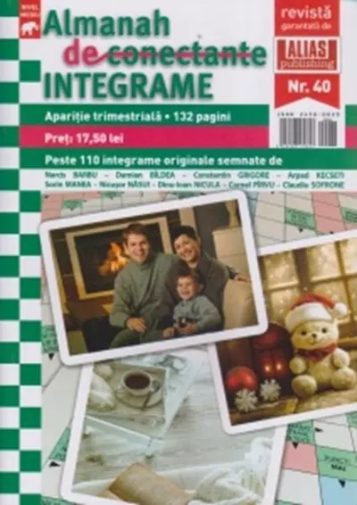 Almanah de integrame deconectante Nr. 40 - Paperback brosat - ***