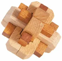 Puzzle logic 3D din lemn Fridolin - Nod