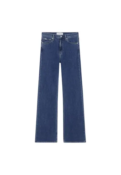 Blugi dama inalt - albastru - bumbac/elastan - W25 L32