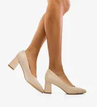 Pantofi dama Phili Bej