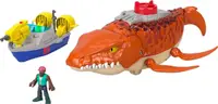 Set de joacă Fisher Price Imaginext - Mosasurus, cu efecte sonore