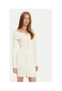 Rochie tricotata - cu fermoar frontal