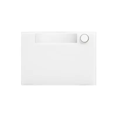 Rama alba ALPHA 1 buton de apel
