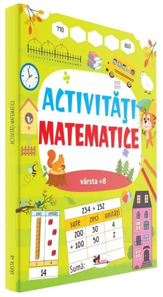 Activităţi matematice +8 - Paperback brosat