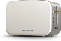Prajitor de pâine Schneider - SCTON2W FJORD, 900 W, 6 vitezi, alb