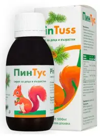 Sirop de tuse pentru copii și adulți, 100 ml, PinTuss