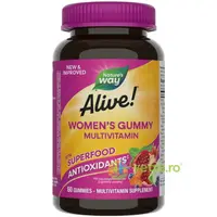 Alive Women’s Gummy Multivitamin 60 jeleuri Secom,