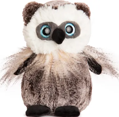 Jucărie de pluș Amek Toys - Bufniță, 22 cm