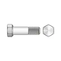 Surub Partial Filetat Cap Hexagonal 931 Otel Gr.10.9 Zincat-M24 X 80