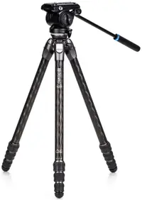 Trepied video Benro - TTOR24CLVS4PRO, 22.5-158.5cm, negru
