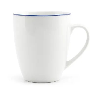 Cană albă din porțelan 380 ml Basic White – BonBistro